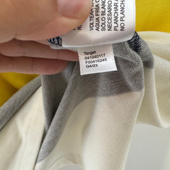 Prince Mens Striped Polo Shirt‎ Size S Multi-Color Sporty Casual Collared - Picture 7 of 7